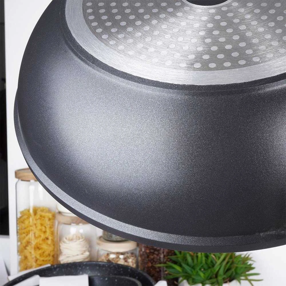 Orion Wok keptuvė GRANDE 30 cm granitinė