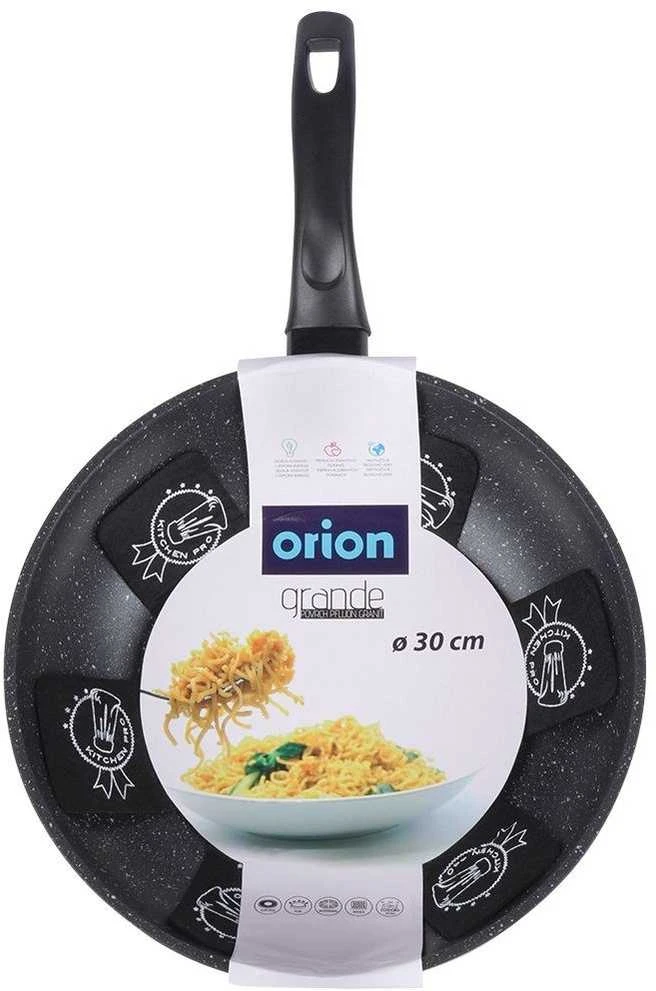 Orion Wok keptuvė GRANDE 30 cm granitinė
