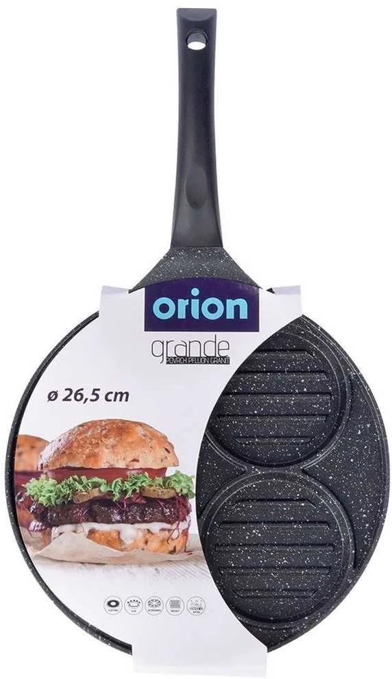 Orion mėsainių ir kiaušinių keptuvė GRANDE 26,5 cm