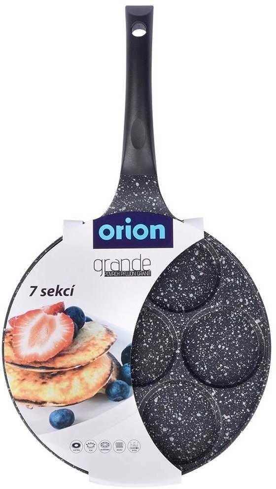 Orion Keptuvė kiaušiniams GRANDE 27 cm granitinė 7 formos