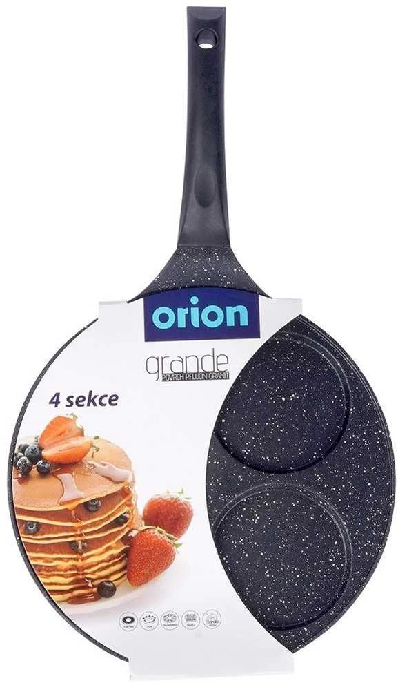 Orion Keptuvė kiaušiniams GRANDE 27 cm - granitinė, 4 formos