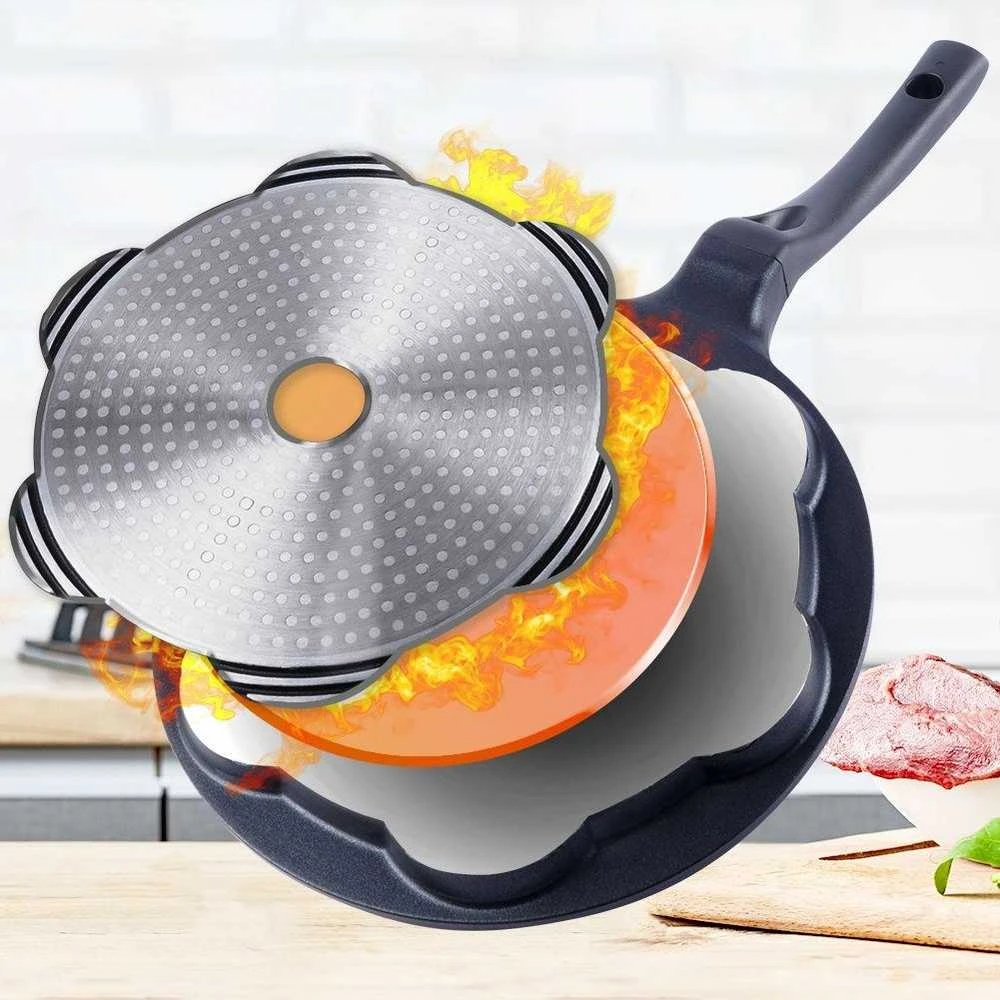 Orion Keptuvė kiaušiniams GRANDE 27 cm granitinė 7 formos