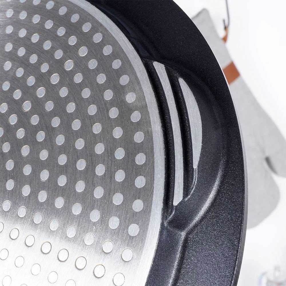 Orion Keptuvė kiaušiniams GRANDE 27 cm granitinė 7 formos