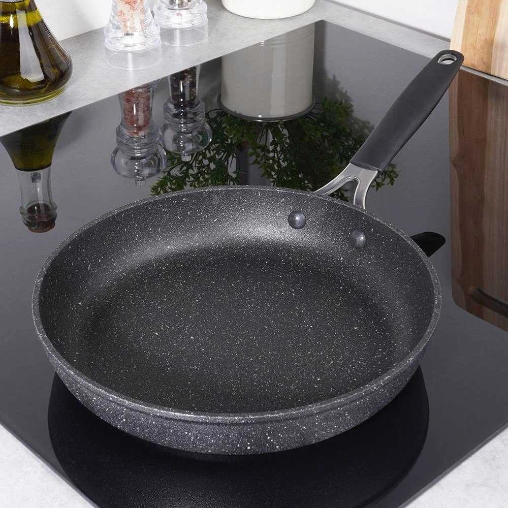 Orion granitinė keptuvė 24 cm - nesvylančio paviršiaus, universalus
