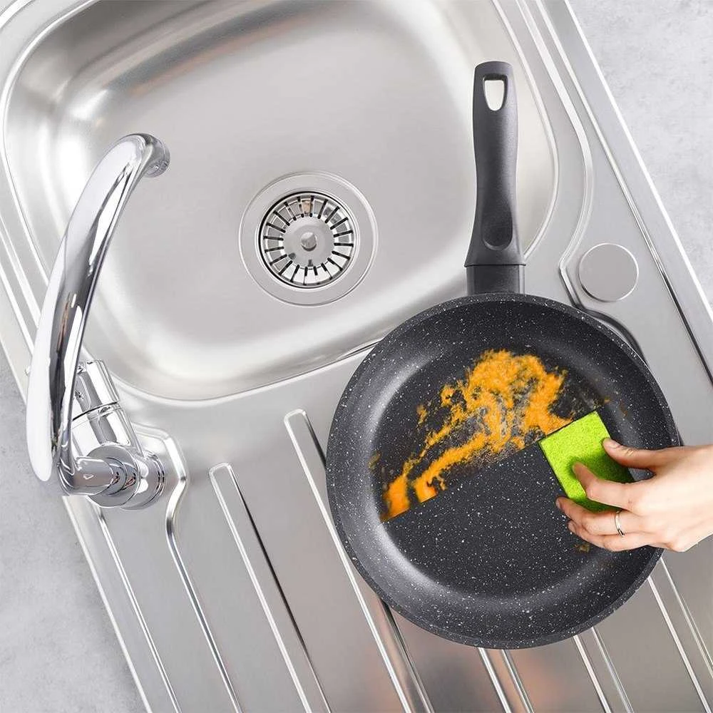 Orion granitinė keptuvė GRANDE 24 cm, neriebiai kepimui