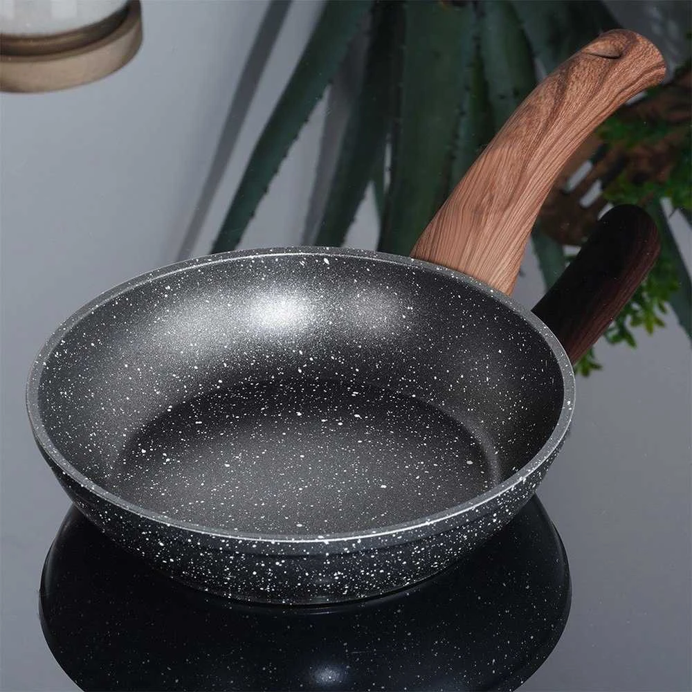 Keptuvė Vilde Juodas&amp;Wood 16 cm