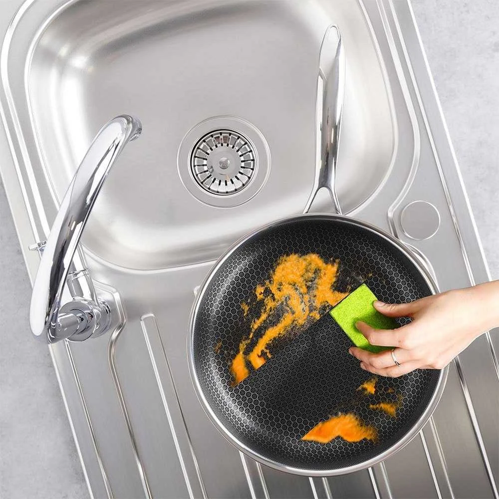 Orion Plieninė keptuvė gili 26 cm COOKCELL
