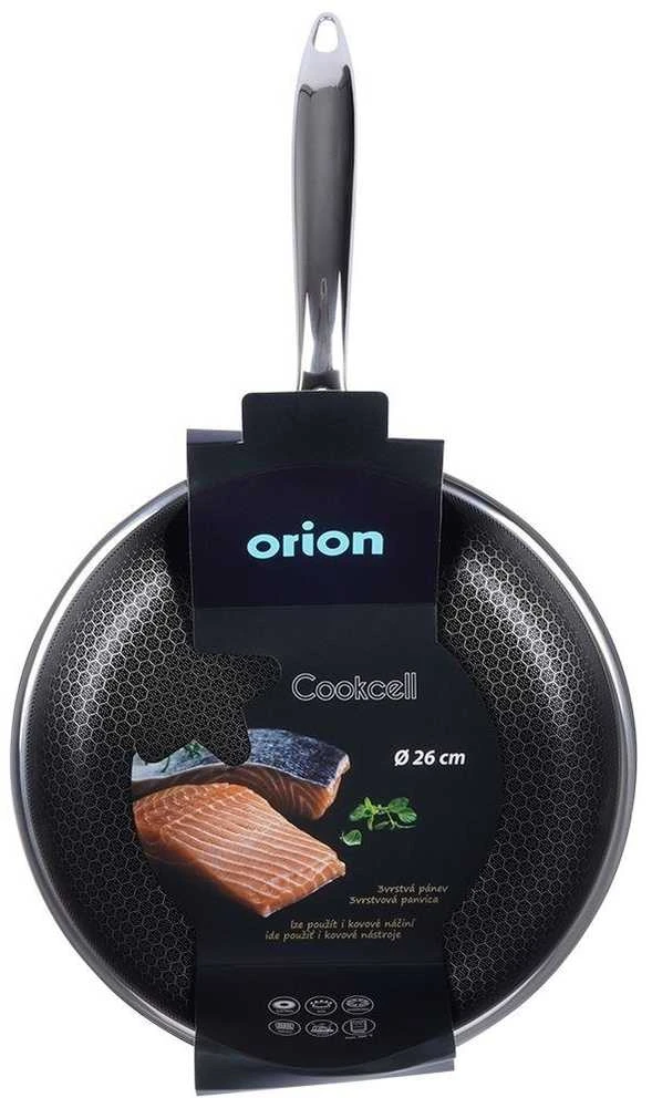 Orion Plieninė keptuvė gili 26 cm COOKCELL