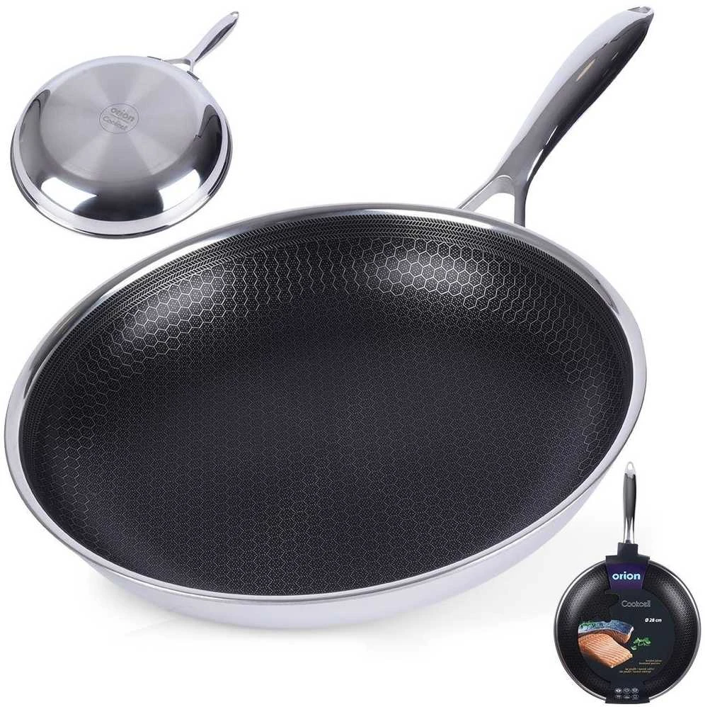 Orion plieninė keptuvė COOKCELL 28 cm