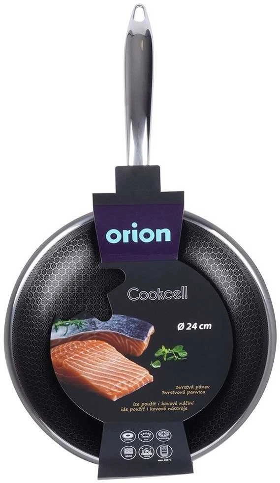 Orion Plieninė keptuvė COOKCELL 24 cm, nelipni