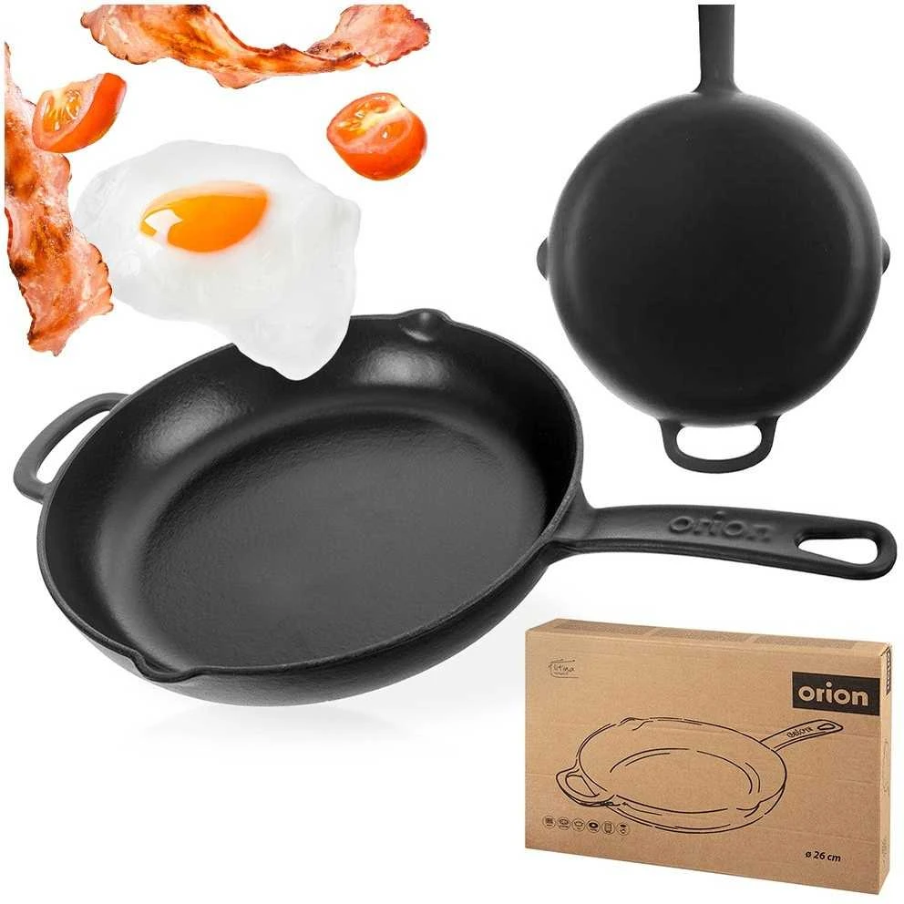 Krisberg Orion Ketaus keptuvė 26 cm, emaliuota, mėlyna
