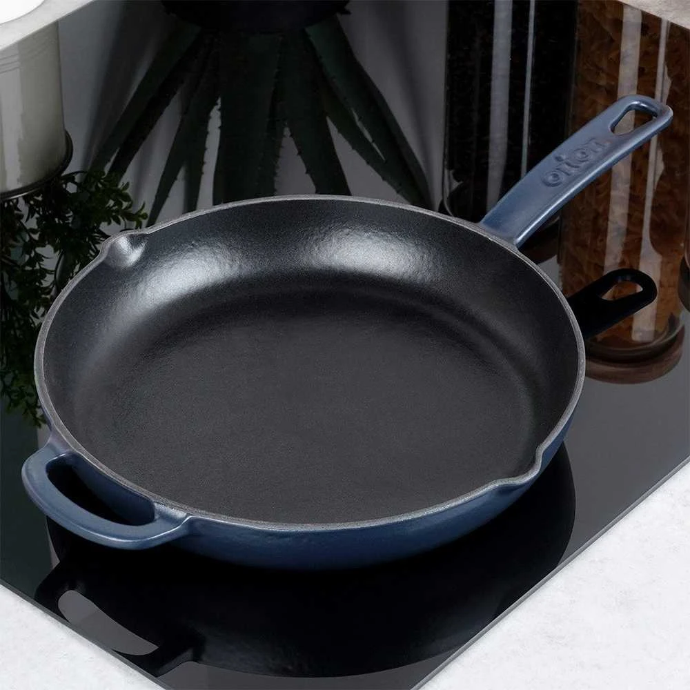 Krisberg Orion Ketaus keptuvė 26 cm, emaliuota, mėlyna