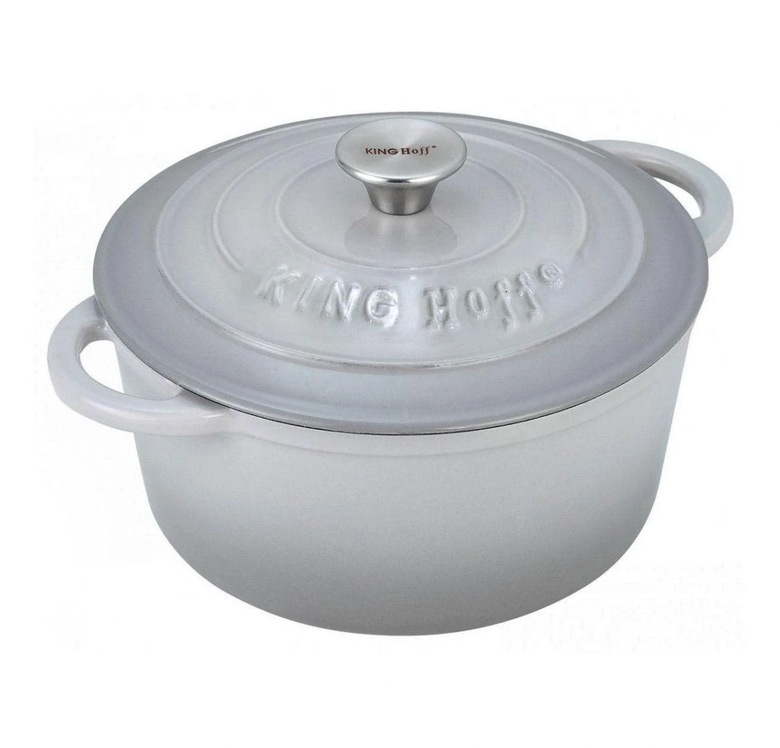 King Hoff Puodas, ketus, pilkas, 21cm 2,4l KingHoff
