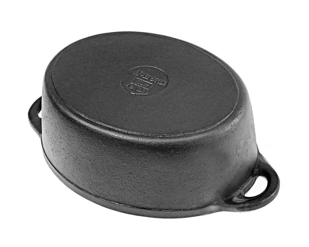 King Hoff Brytfanka Kepimo skarda 6,2 l, juodo ketaus, „Kinghoff“