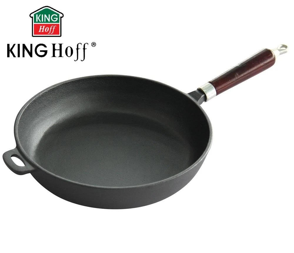 King Hoff Keptuvė „Kinghoff“ ketaus keptuvė, 28 cm skersmens