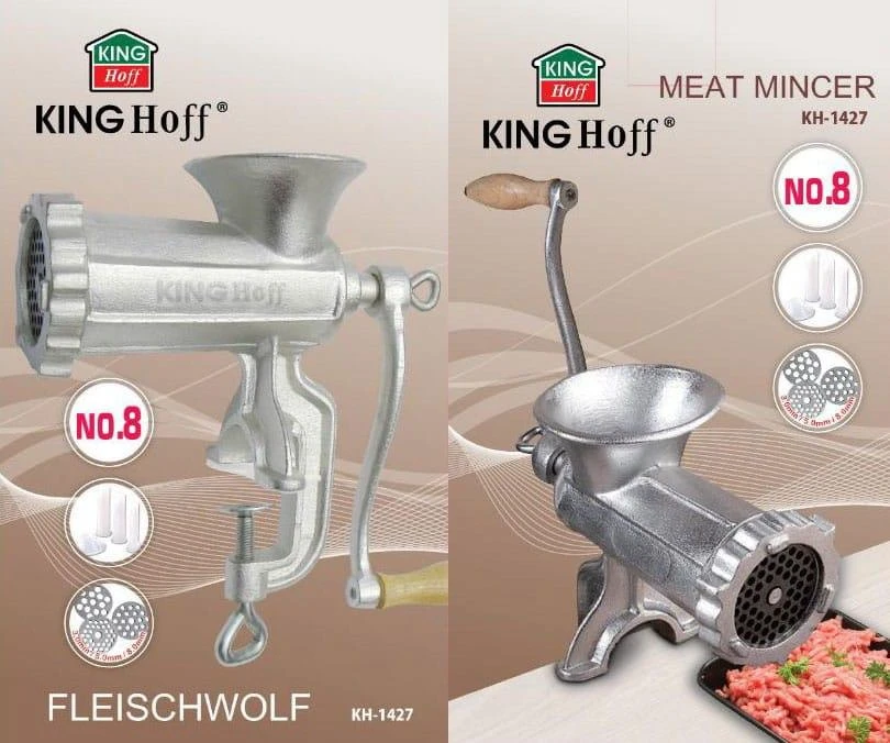 King Hoff Maszynka Mėsmalė, ketaus, 8 kinghoff