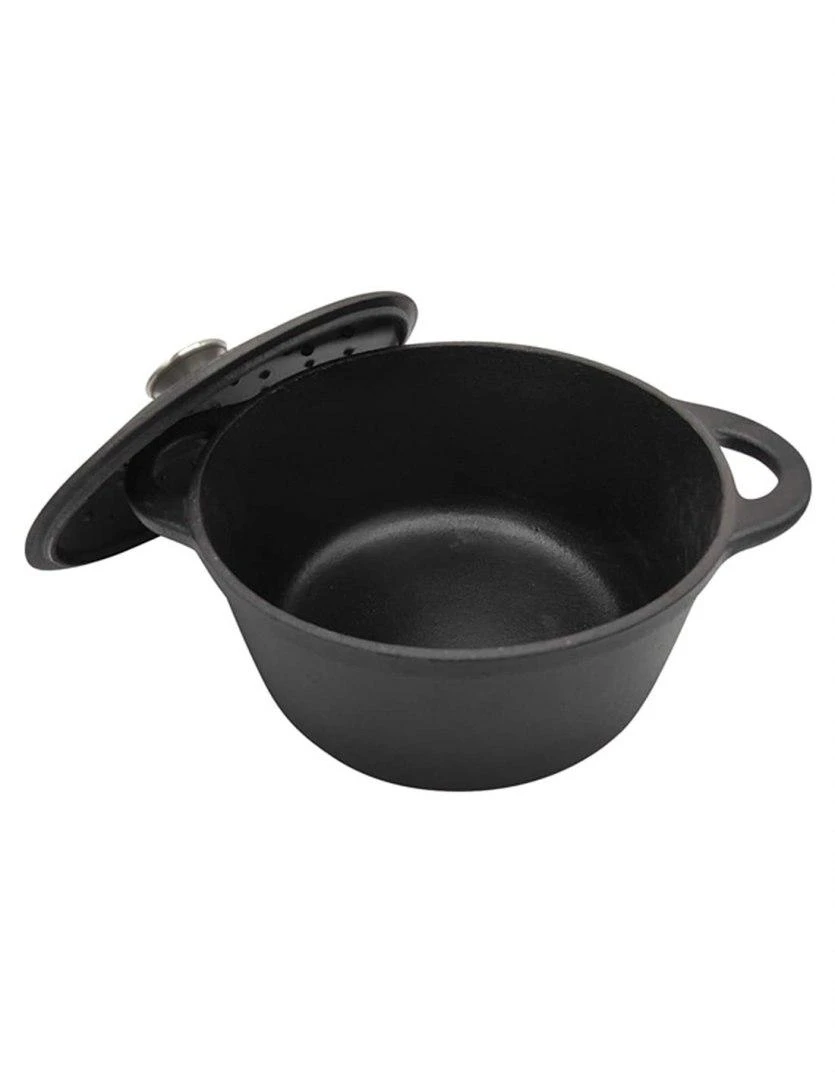 King Hoff Puodas Puodas su dangčiu, ketaus, 22 cm skersmens, 2,4 l, „Kinghoff“