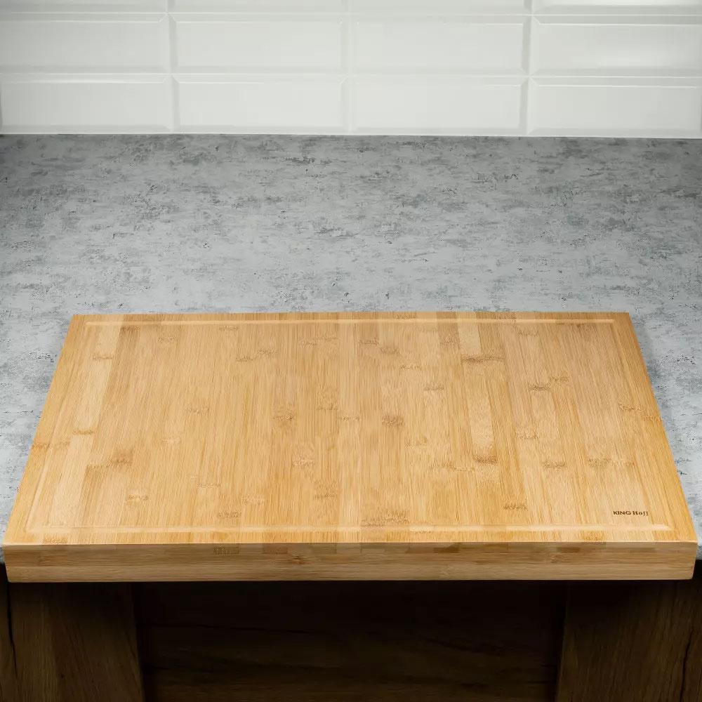 King Hoff Deska do krojenia, bambus 58x38x4 cm kinghoff