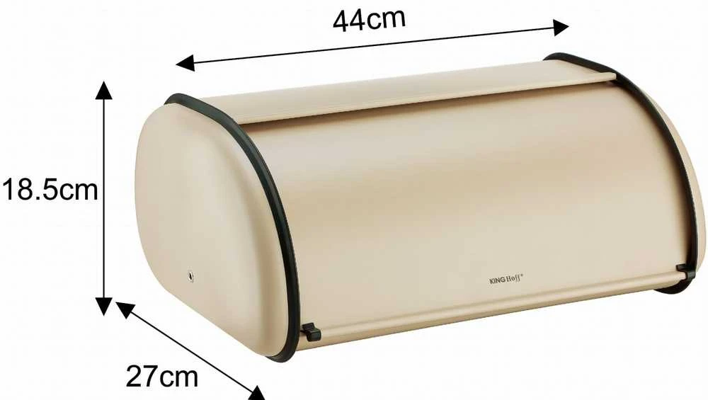 King Hoff Plieninis maišelis 44cm Matinis KINGHOFF KH-1866 BEIGE