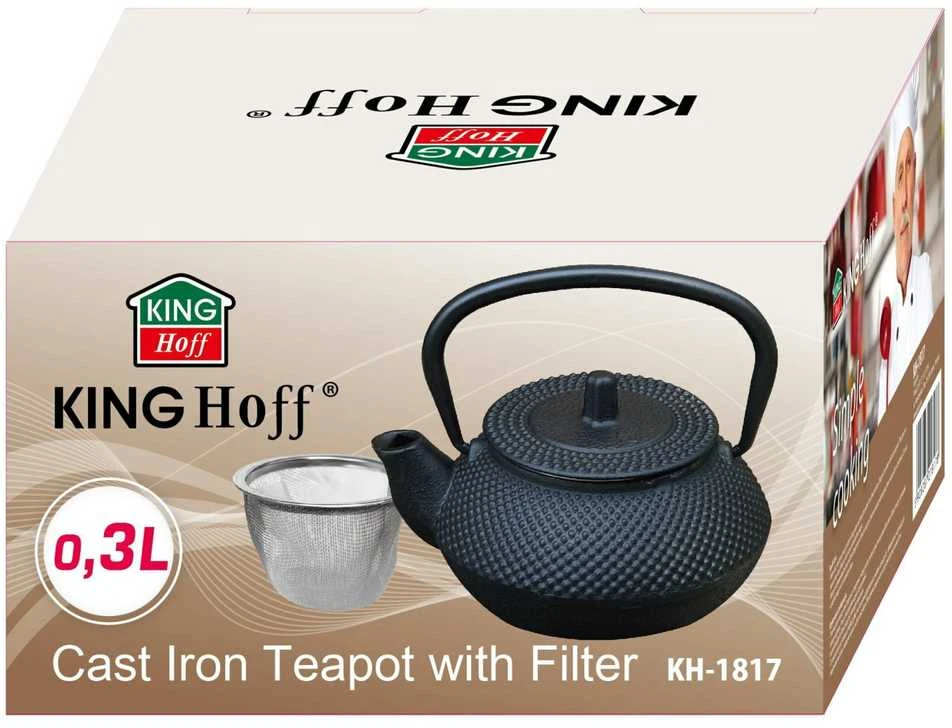 King Hoff Zaparzacz Ketaus infuzorius, juodas, 0,3 l „Kinghoff“