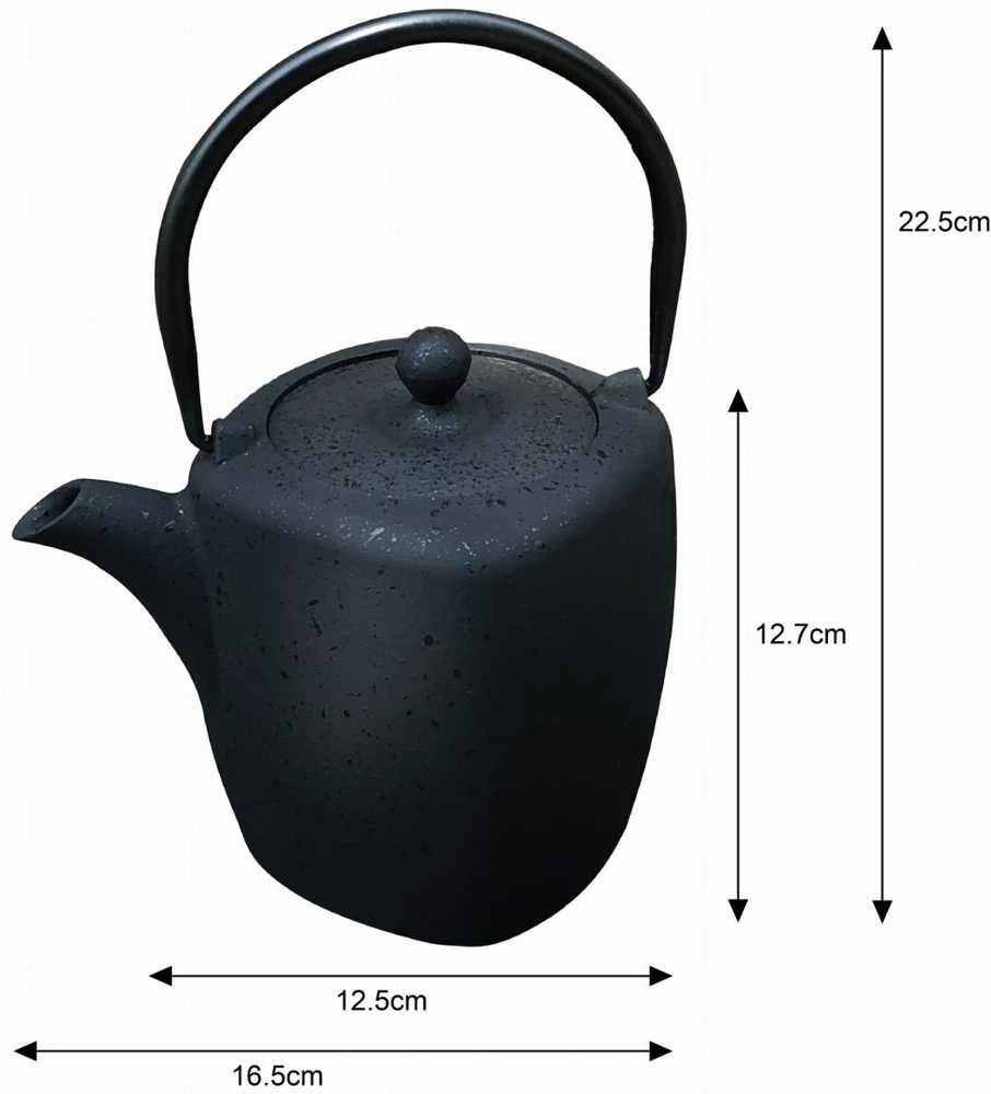 Zaparzacz Ketaus infuzorius, juodas, 0,9 l „Kinghoff“