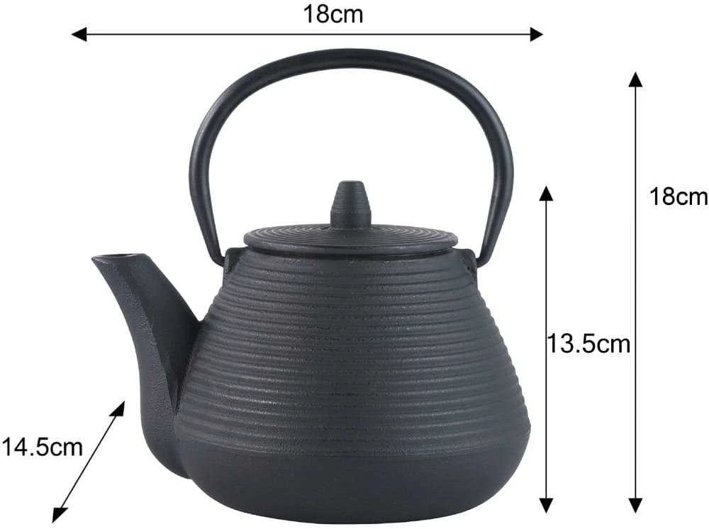 Ketaus arbatinukas 1 l su matmenų schema