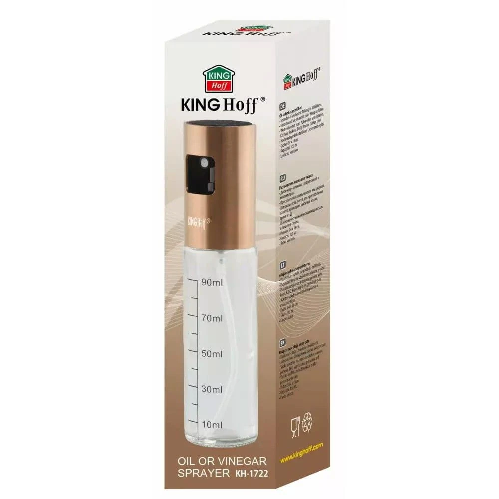 King Hoff Spryskiwacz Acto ir aliejaus purkštuvas, 4x18 cm skersmens, 100 ml „Kinghoff“