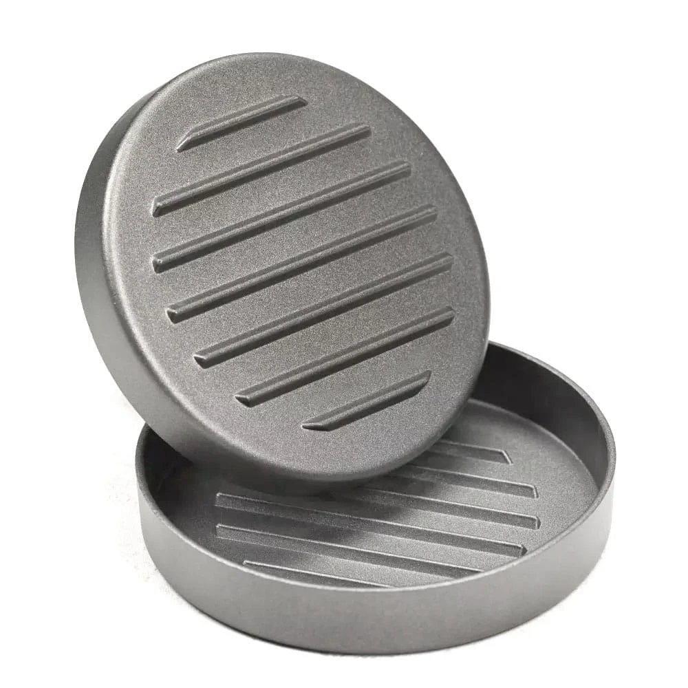 King Hoff Praska Kinghoff mėsainių presas, aliuminis, skersmuo 12 cm
