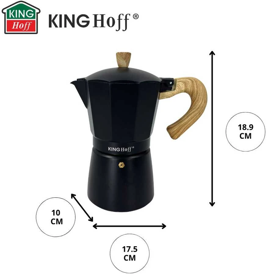 Zaparzacz King Hoff Kavos virimo aparatas KAVOS APARATAS 300ml KINGHOFF KH-1886 indukcinė viryklė