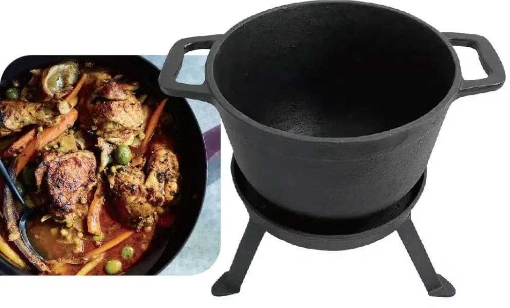 Kociołek 3 viename virdulys, ketaus, 8 l, „Kinghoff“