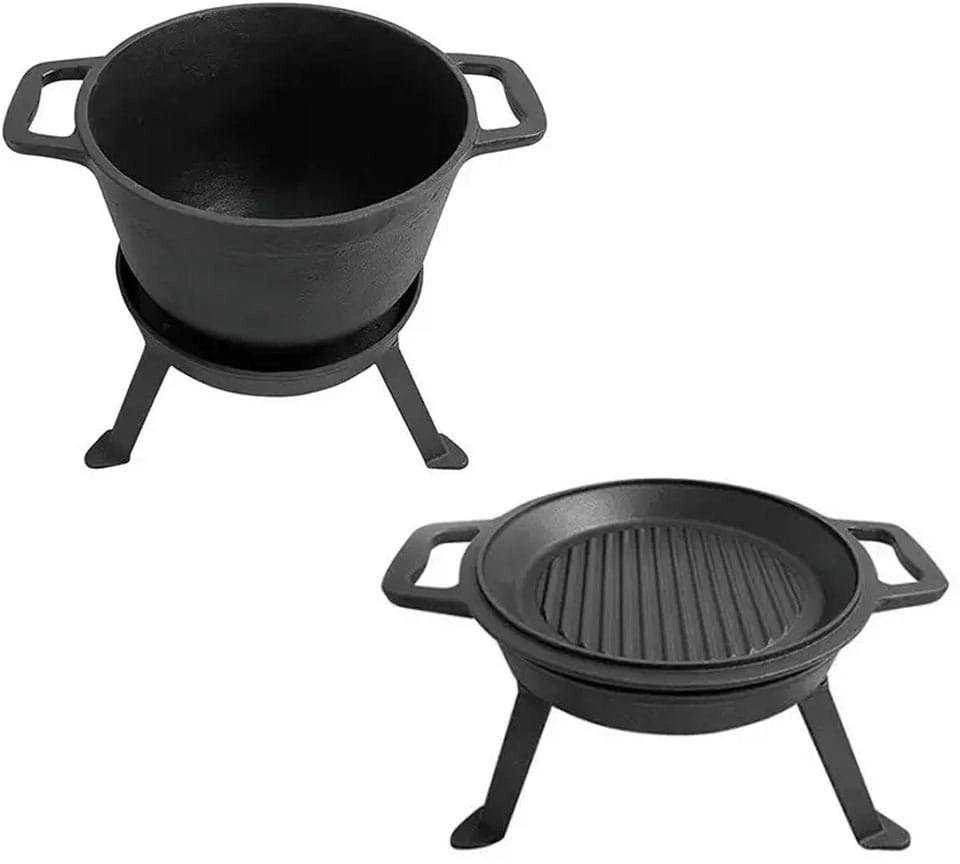 Kociołek 3 viename virdulys, ketaus, 8 l, „Kinghoff“