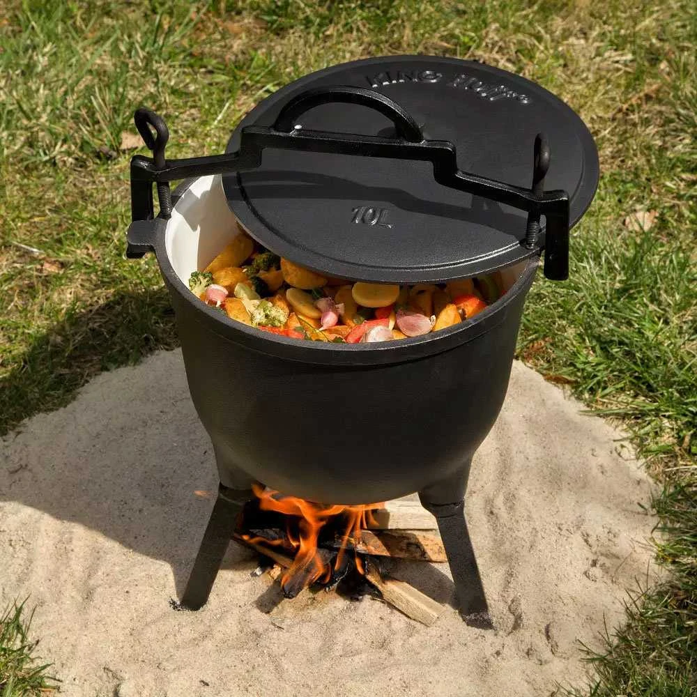 Garų puodas Kociołek Virdulys, emaliuotas ketaus, 10 l, Kinghoff