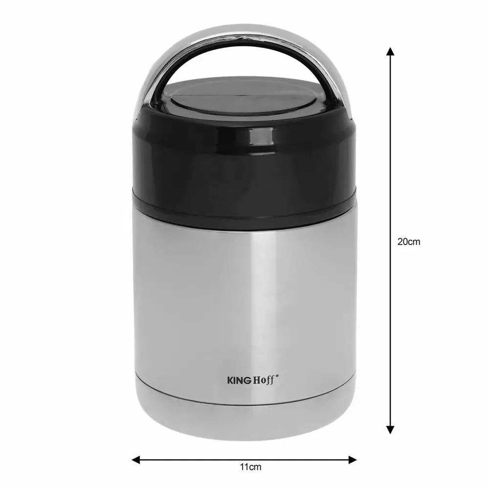 King Hoff Maisto termosas 0,65 l, „Kinghoff“ plienas