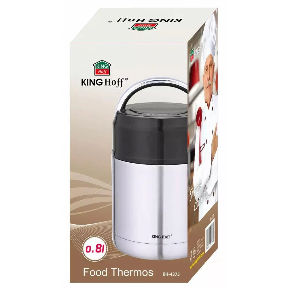 King Hoff Maisto termosas, plieno, 0,8 l, Kinghoff