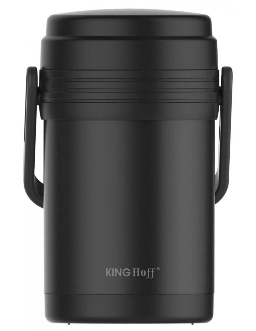 King Hoff termosas KH-1396, 1,5 l, juodas