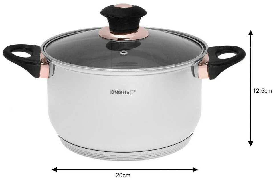 King Hoff Rinkinys „Kinghoff“ 12 dalių virtuvės reikmenų rinkinys