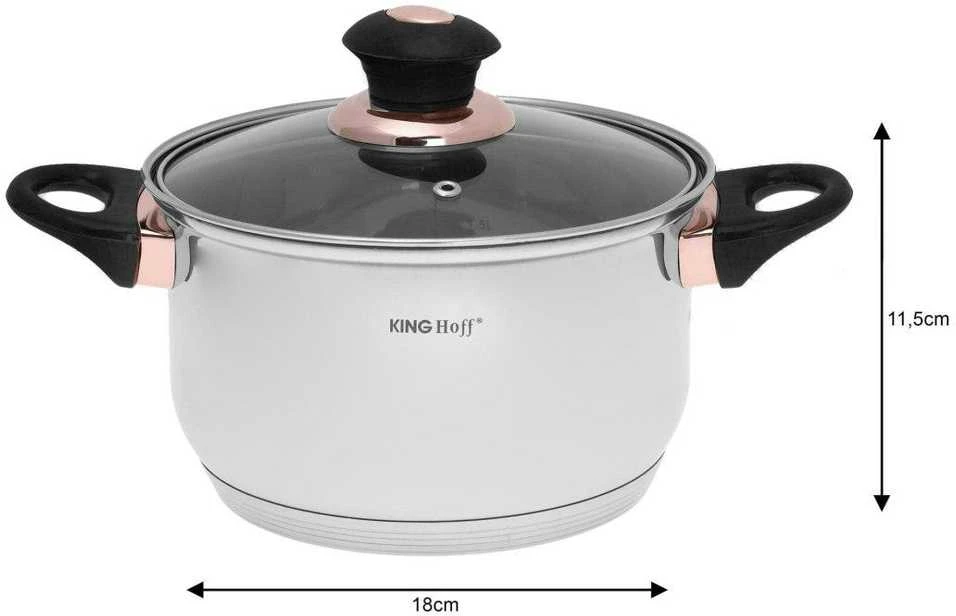 King Hoff Rinkinys „Kinghoff“ 12 dalių virtuvės reikmenų rinkinys