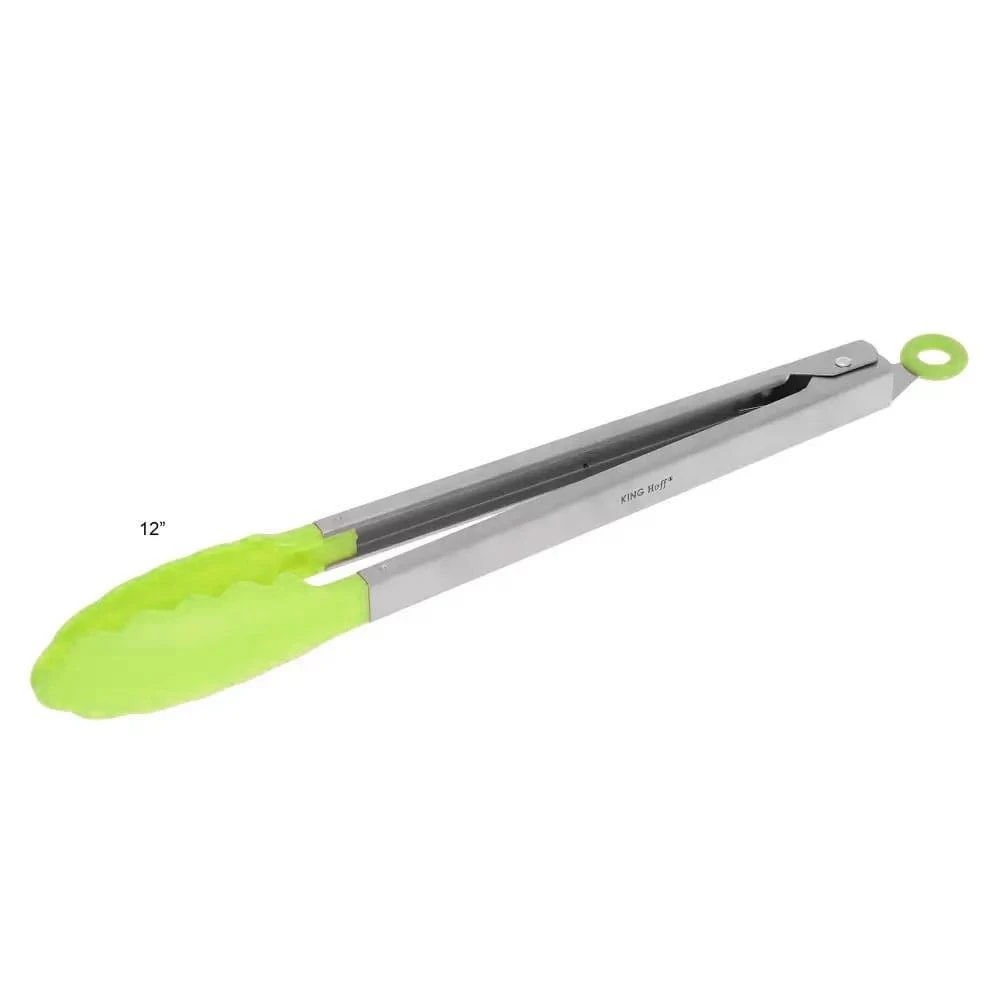 King Hoff Szczypce Virtuvinės žnyplės, plieno ir nailono lydinio, 12 „Kinghoff“
