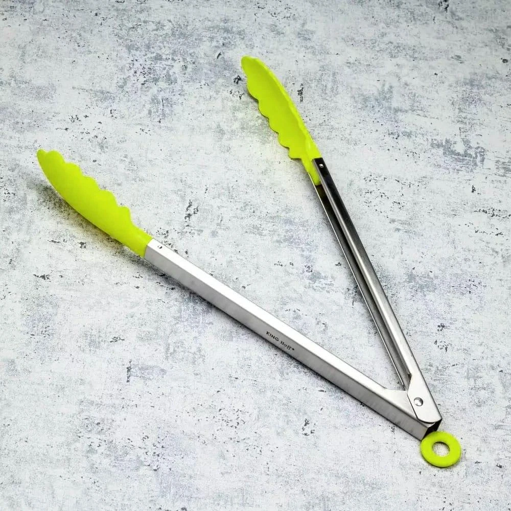 King Hoff Szczypce Virtuvinės žnyplės, plieno ir nailono lydinio, 12 „Kinghoff“