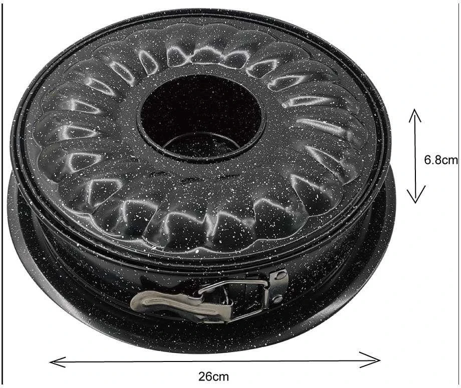 Forma, kepimo skarda, 26 cm torto forma + Kinghoff torto įdėklas