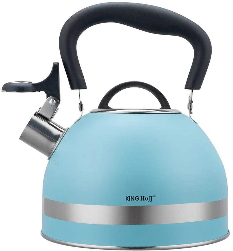 King Hoff Plieninis virdulys 1,8 L INDUKCINIS KINGHOFF KH-1857 Mėlynas