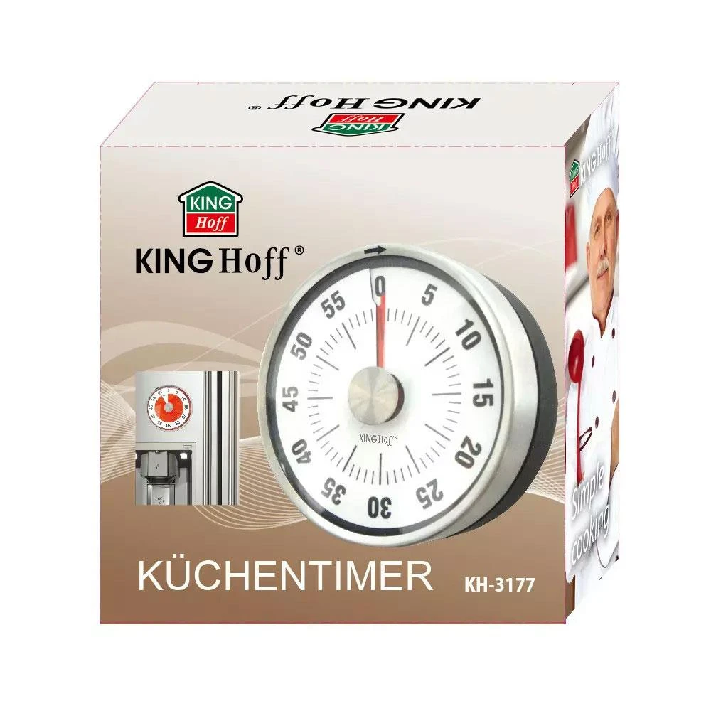 „King Hoff“ virtuvės laikmačio magnetas, „King Hoff“ plienas