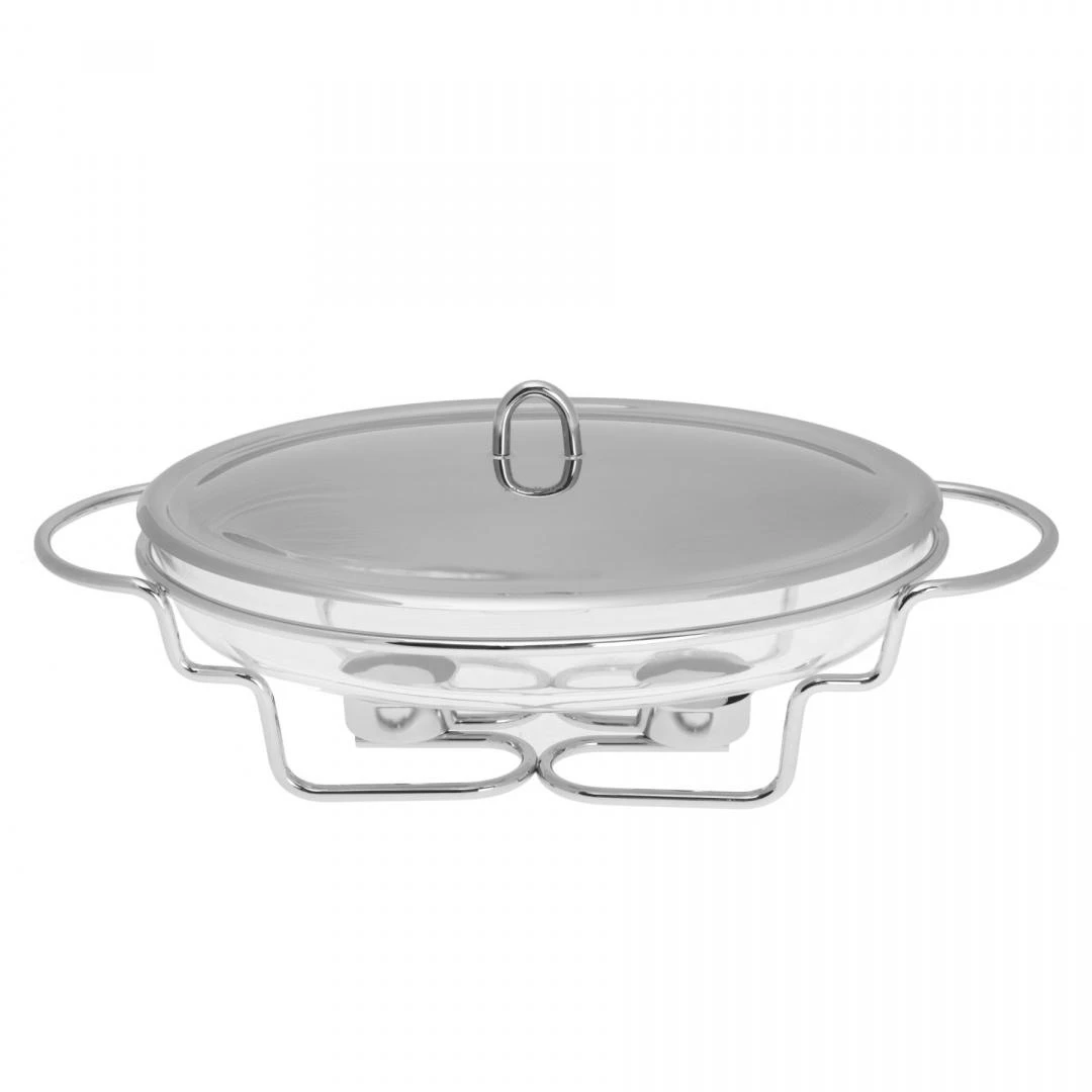 King Hoff Podgrzewacz Maisto šildytuvas, stiklinis - plieno, 3 l, „Kinghoff“