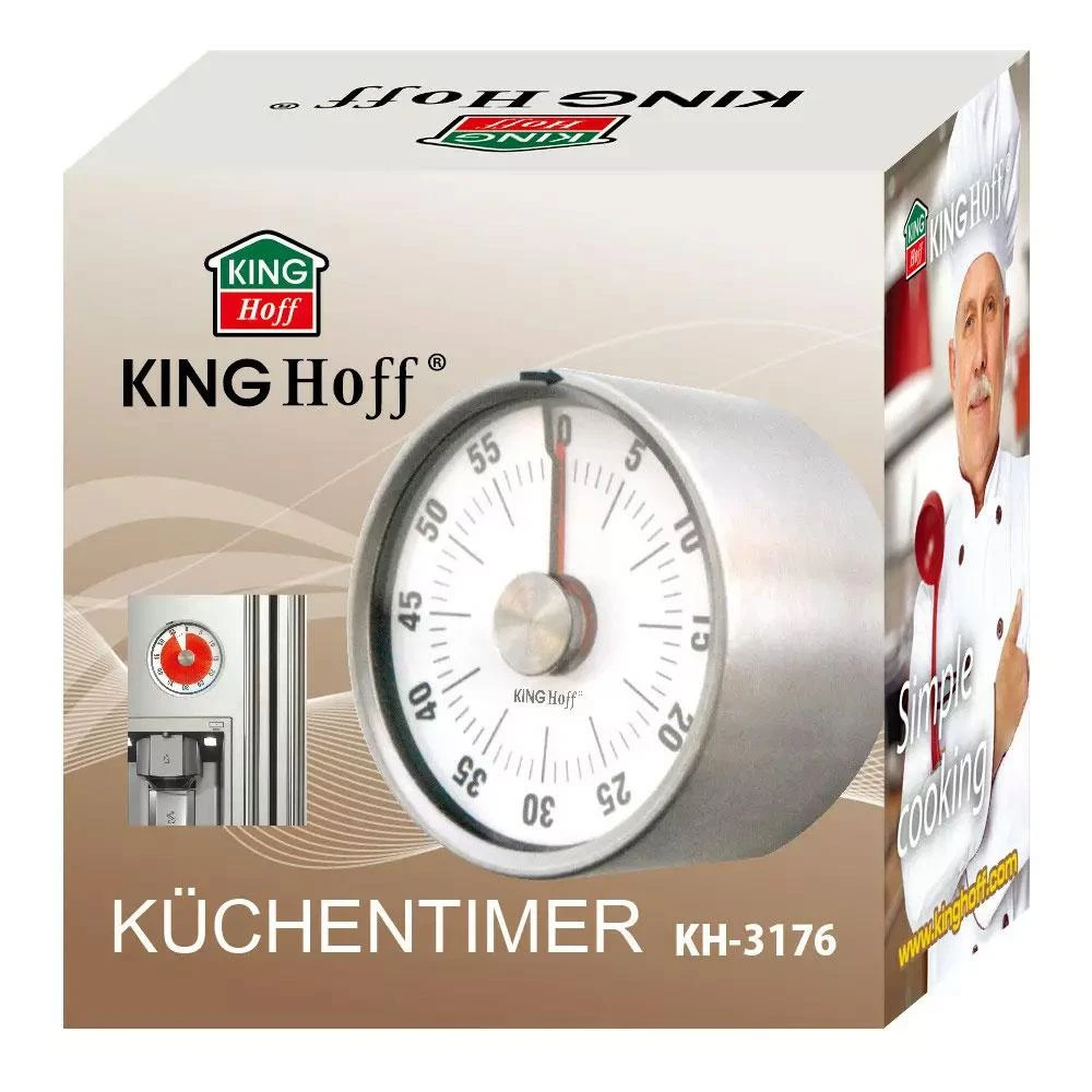 „King Hoff“ virtuvės laikmačio magnetas, „King Hoff“ plienas