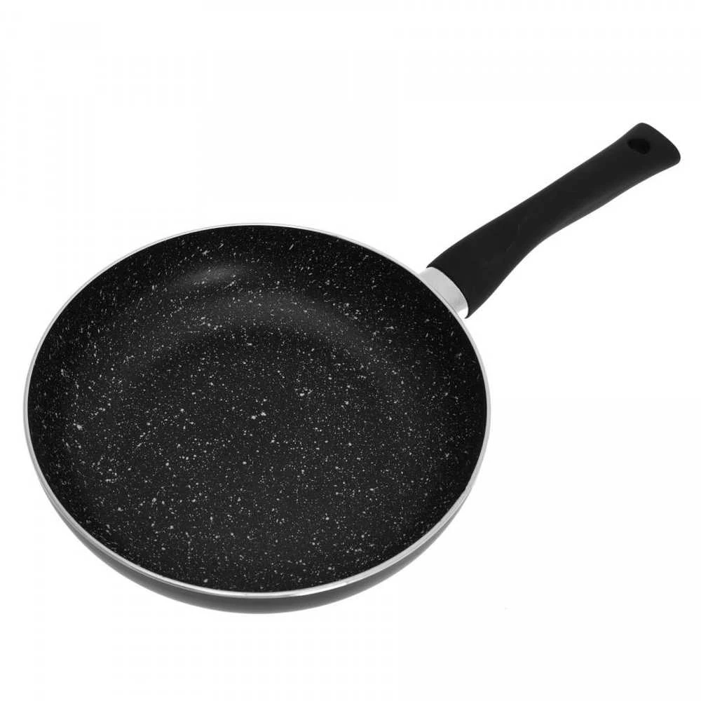 King Hoff Keptuvė Keptuvė, 22 cm skersmens, aliuminio, juodo marmuro „Kinghoff“