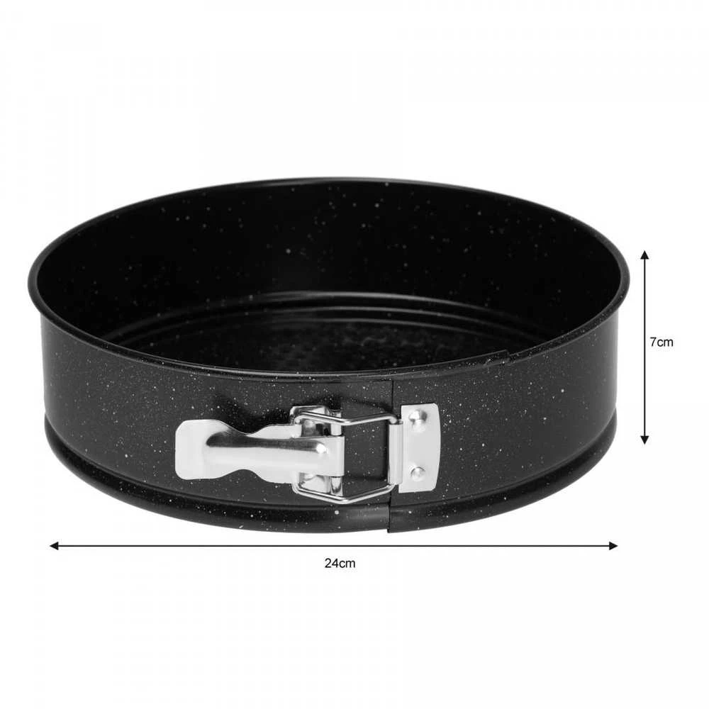 King Hoff Cake skarda, juodas marmuras, skersmuo 24cm kinghoff