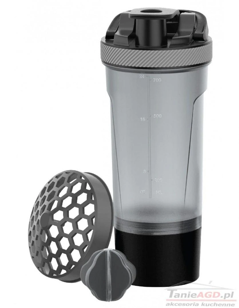Gertuvė King Hoff Shaker Kokteilių plaktuvas, plastikinis 0,72l kinghoff