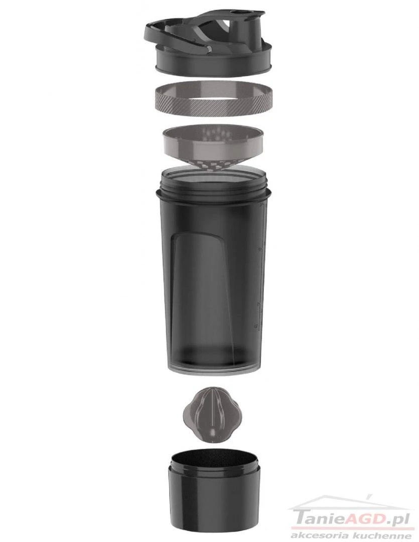 Gertuvė King Hoff Shaker Kokteilių plaktuvas, plastikinis 0,72l kinghoff