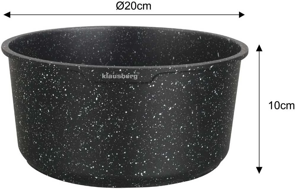 Rinkinys Virtuvės reikmenų rinkinys, 5 dalys, aliuminis, Klausberg, kb-7858