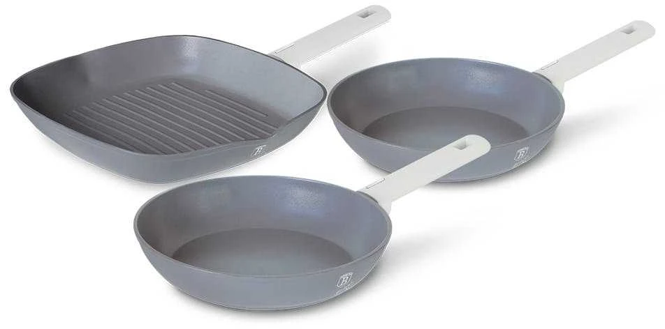 Keptuvė Berlinger Haus komplektas Tytanowa 20 24 28cm